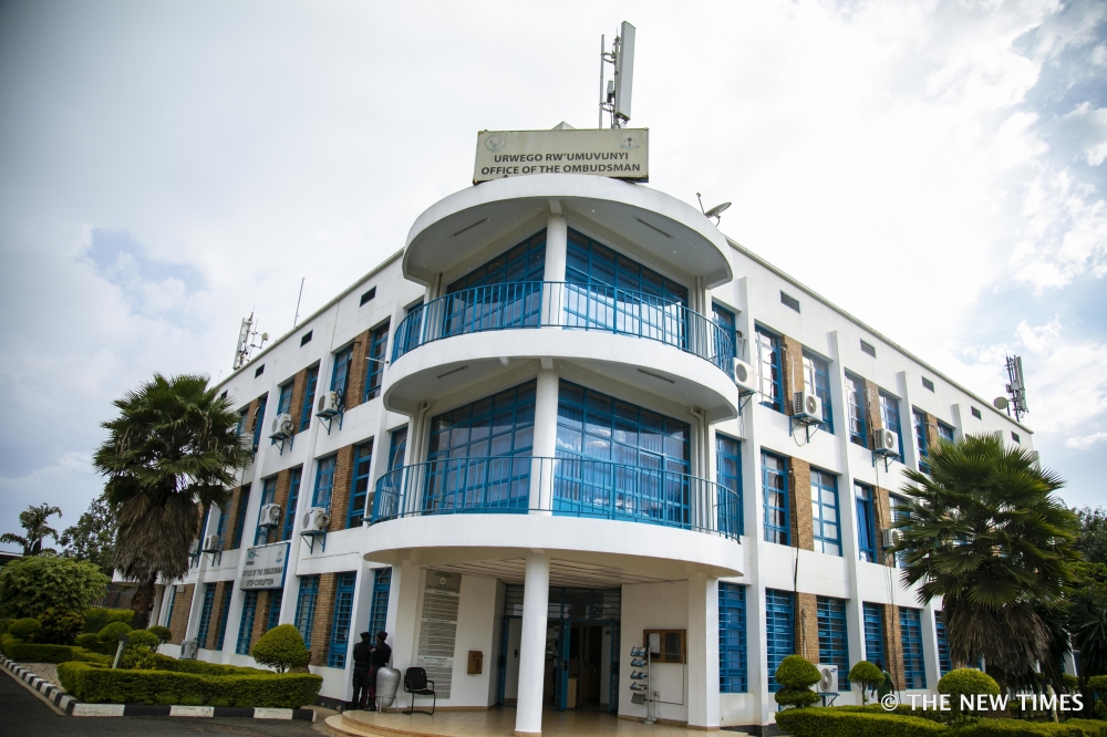 Ombudsman headquarters at Kimihuru in Kigali. The Ombudsman&#039;s office is hoping to enhance compliance to annual wealth declaration among public officials. Craish Bahizi