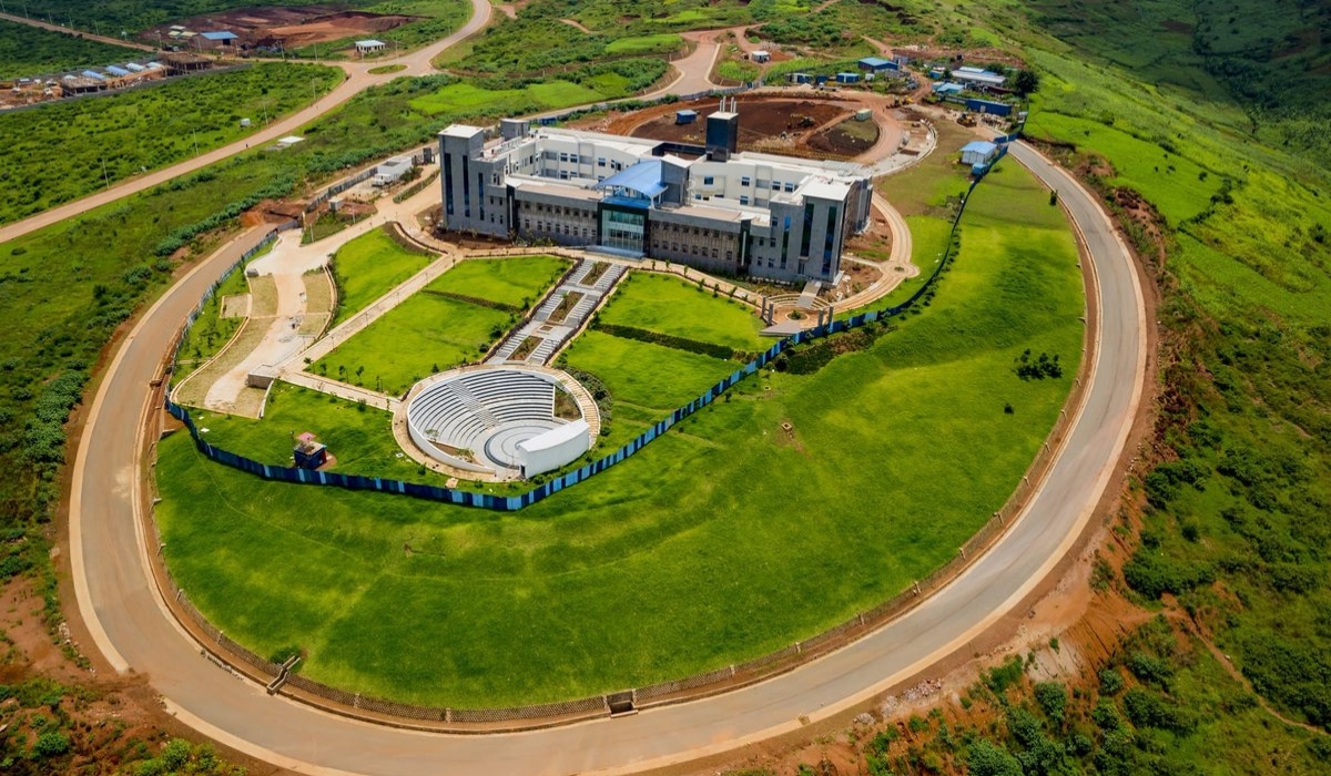 An aereal view of part of the Kigali Innovation City. Courtesy