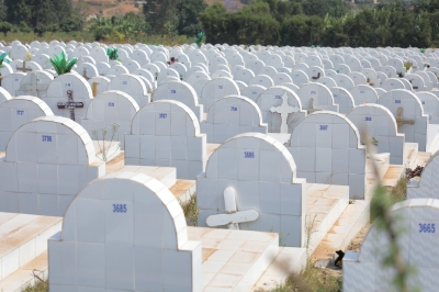 A view of Rusororo cemetery in Gasabo District. Members of Parliament are pushing for &#039;vertical burial system&#039; amid land scarcity in the country. Photo by Sam Ngendahimana