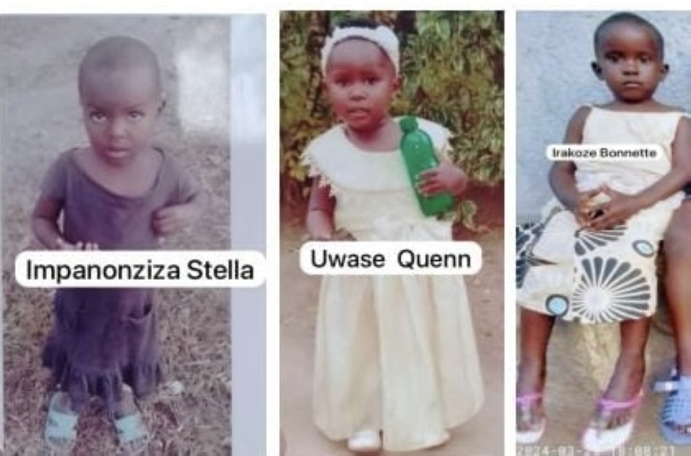 Two of the children went missing en route back home from school; they attended a nearby ECD, while another one was last seen playing in the yard before their disappearance.