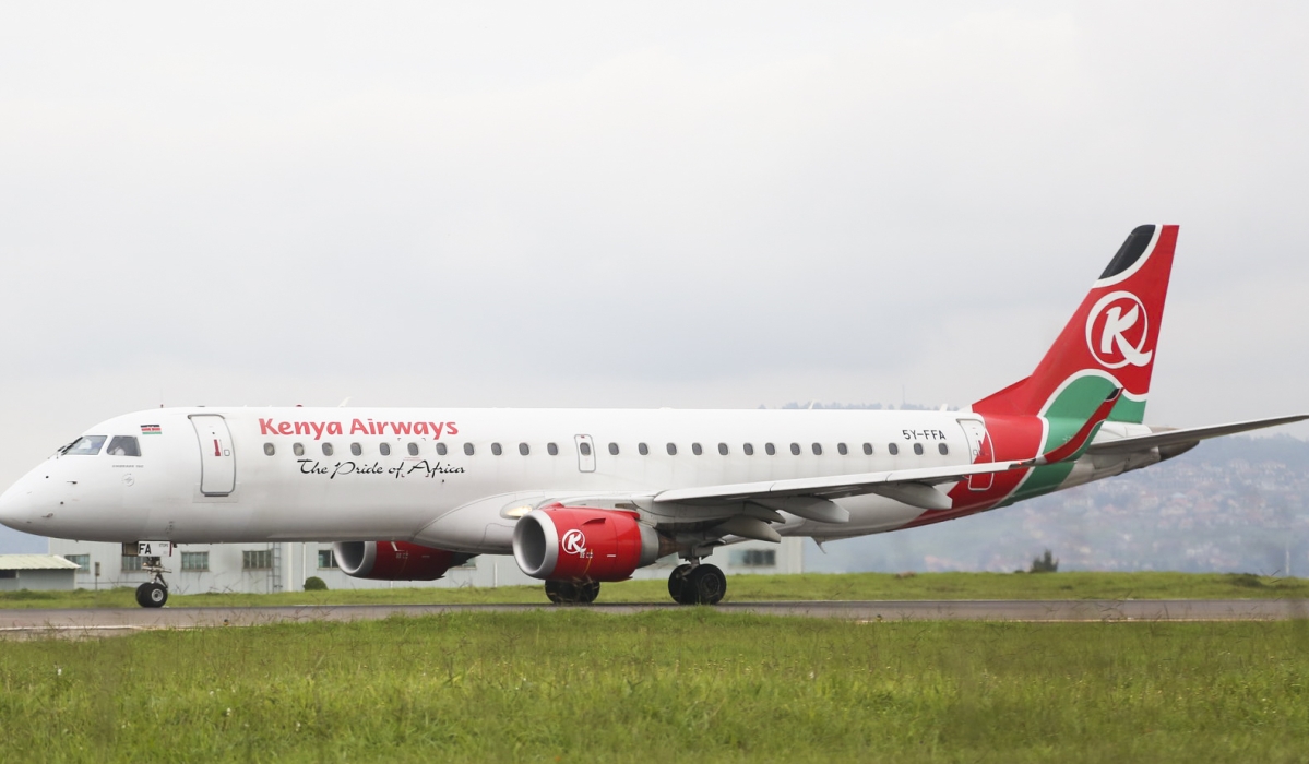 Kenya’s national carrier, Kenya Airways, has announced that it is suspending its flights to Kinshasa. File
