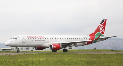 Kenya’s national carrier, Kenya Airways, has announced that it is suspending its flights to Kinshasa. File