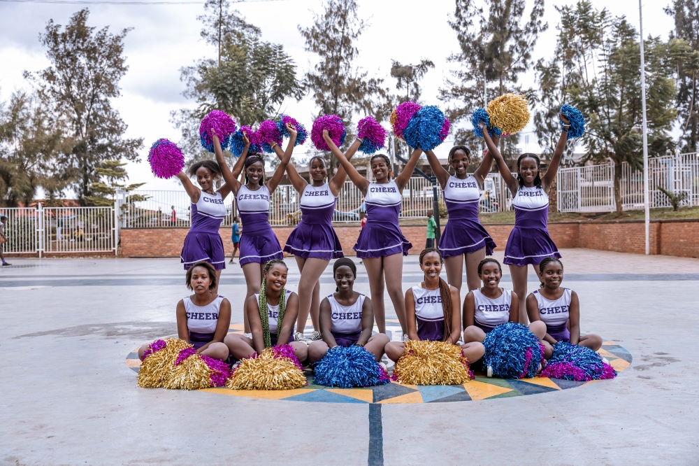 Xtreme Cheerleaders is a group of young women that are bringing dance entertainment to sports. Photos by Christianne Murengerantwari_