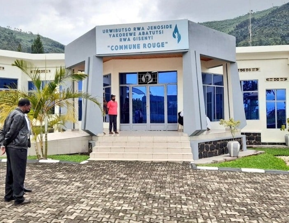 Gisenyi Genocide Memorial at ‘Commune Rouge’ in Rubavu District. On April 30, 1994, many Tutsi were killed at this site after they had been tricked to come out of their hiding places. Photo: Courtesy.