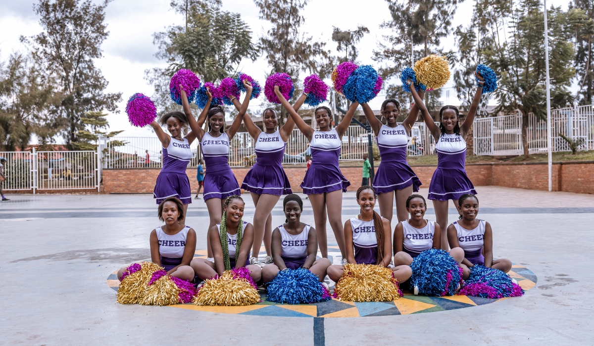 Xtreme Cheerleaders is a group of young women that are bringing dance entertainment to sports. Photos by Christianne Murengerantwari_