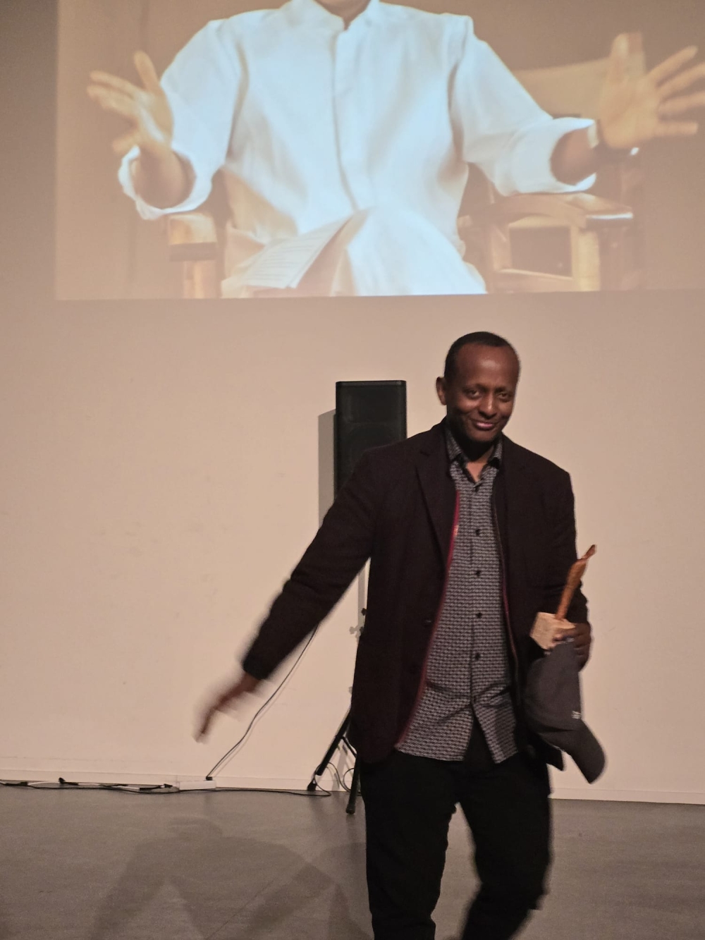 The filmmaker was awarded in Leuven, Belgium.