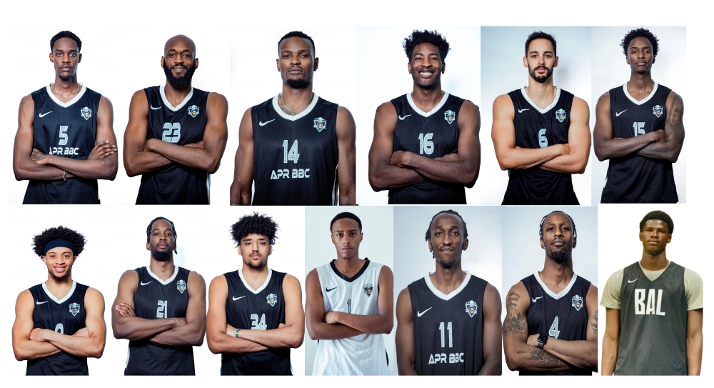 APR BBC squad ahead of the Basketball Africa League (BAL) Sahara conference that will kick off in Dakar, Senegal, from May 4-12. Courtesy