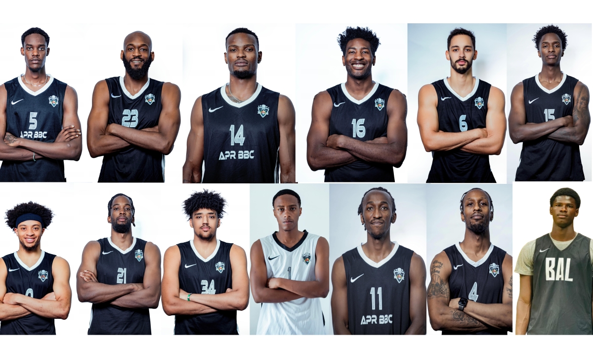 APR BBC squad ahead of the Basketball Africa League (BAL) Sahara conference that will kick off in Dakar, Senegal, from May 4-12. Courtesy