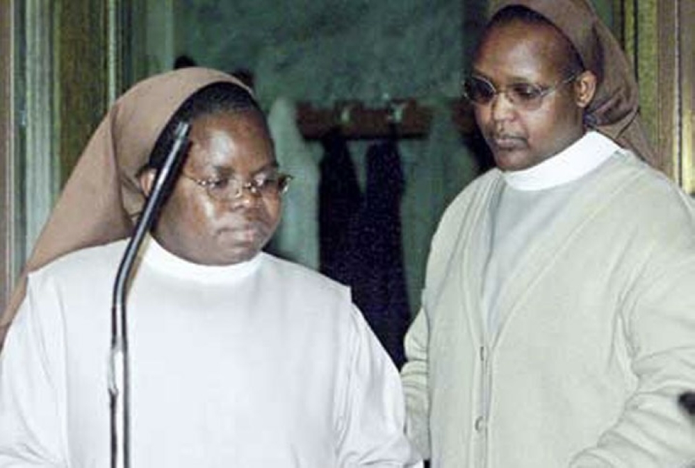 Catholic nuns who are genocide convicts Maria Kizito Mukabutera and Gertrude Mukangango. Mukangango was sentenced to 15 years in prison in Belgium while Sister Kizito was sentenced to 12 years in prison.