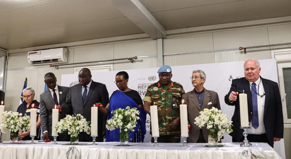 The United Nations Multidimensional Integrated Stabilisation Mission in the Central African Republic (MINUSCA) on May 25 observed, for the first time, the International Day of Reflection on the 1994 Genocide against the Tutsi in Rwanda. Courtesy
