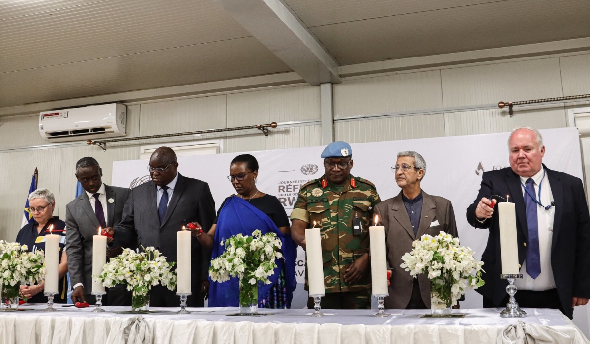The United Nations Multidimensional Integrated Stabilisation Mission in the Central African Republic (MINUSCA) on April 25 observed, for the first time, the International Day of Reflection on the 1994 Genocide against the Tutsi in Rwanda. Courtesy
