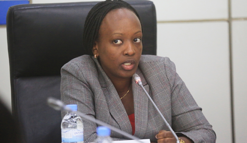 Nadine Umutoni Gatsinzi; Chief Gender Monitor. File
