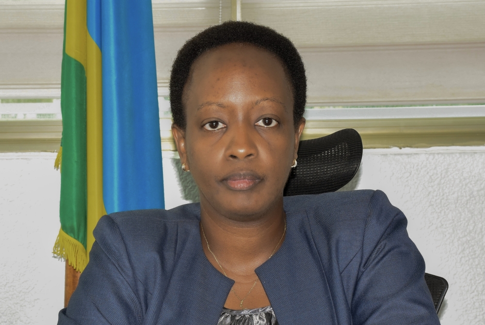 Nadine Umutoni Gatsinzi; Chief Gender Monitor. File