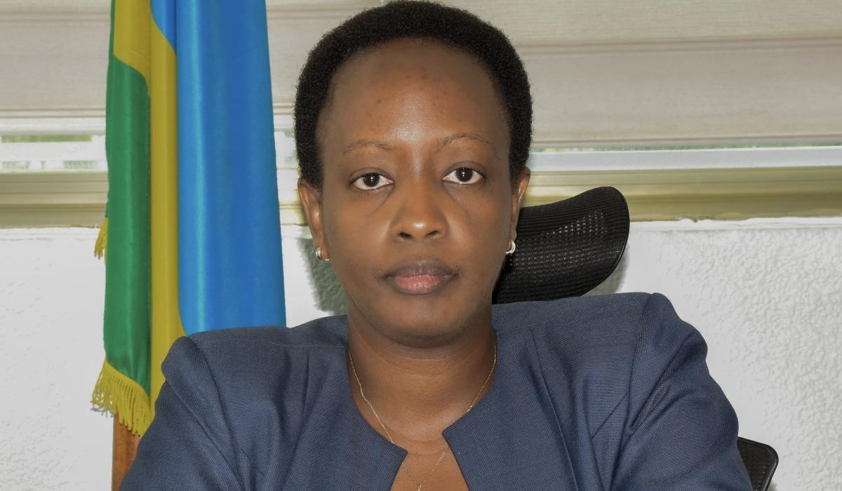 Nadine Umutoni Gatsinzi; Chief Gender Monitor. File