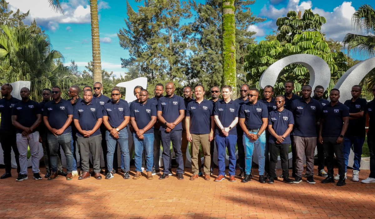 Management and staff of Salvo Grima Group and Salvo Grima Rwanda pose for a group photo at the Kigali Genocide Memorial in Gisozi. The group visited the memorial on May 9 to commemorate the 30th anniversary of the 1994 Genocide against the Tutsi and honour the innocent lives lost. All photos: Craish Bahizi
