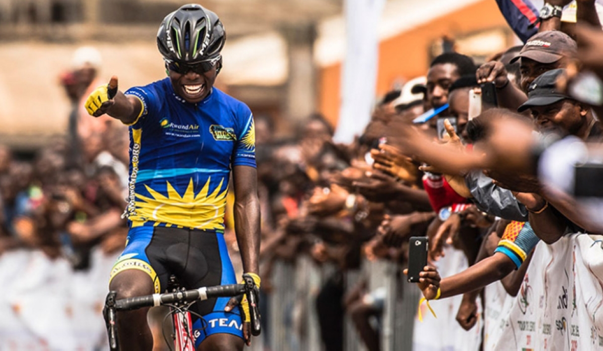 Team Rwanda icon Moise Mugisha.