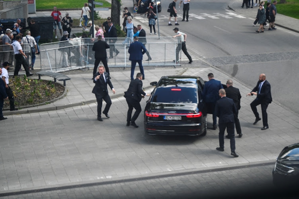 Slovak Prime Minister Robert Fico was shot in a gun attack on Wednesday, May 15. Internet