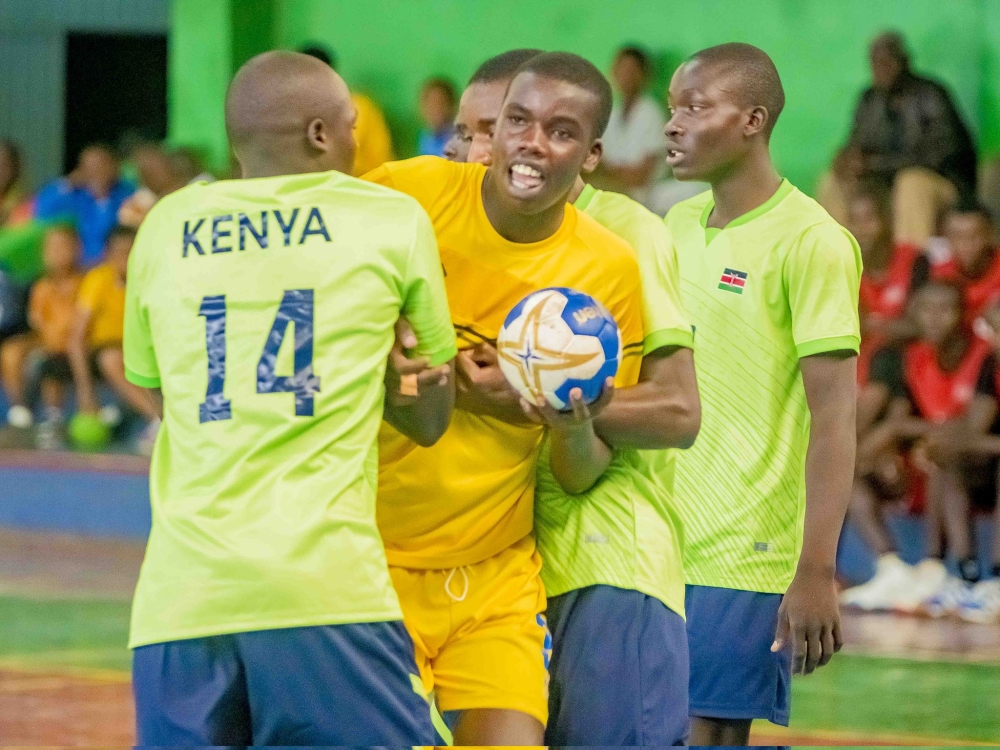Rwanda reach the men’s first U18 final in the country’s history after beating Kenya 27-24 in a crunch semifinal held at at 4 Killo Hall on Thursday. Courtesy