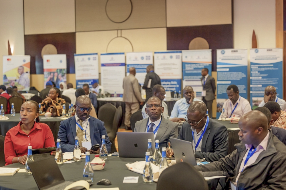 Delegates follow a presentation at the 2nd International Conference on Re-shaping Education for Sustainable Development , from May 13 to May 15, 2024. Courtesy