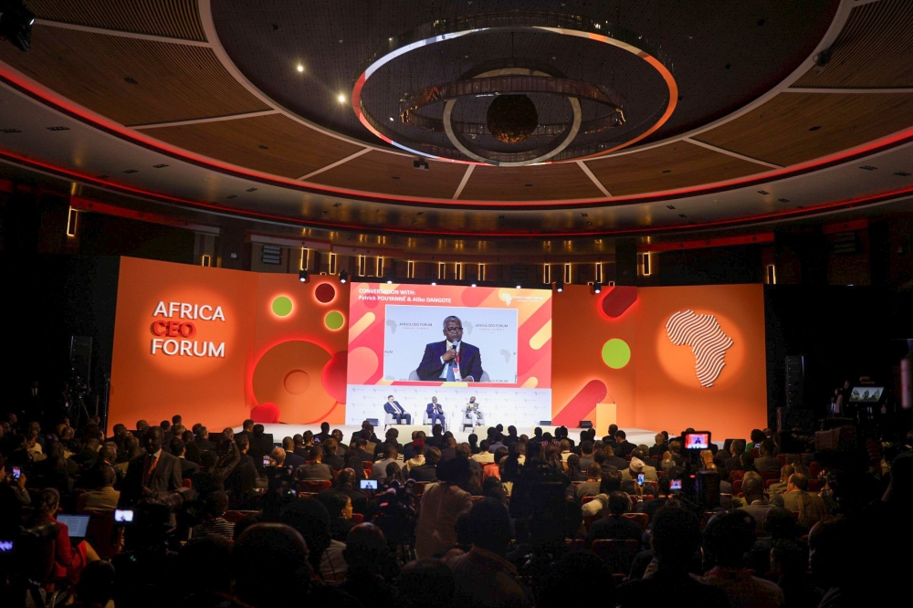 Aliko Dangote told over 2,500 delegates atttending the forum that &#039;nothing is impossible in Africa&#039;. Gatsinzi
