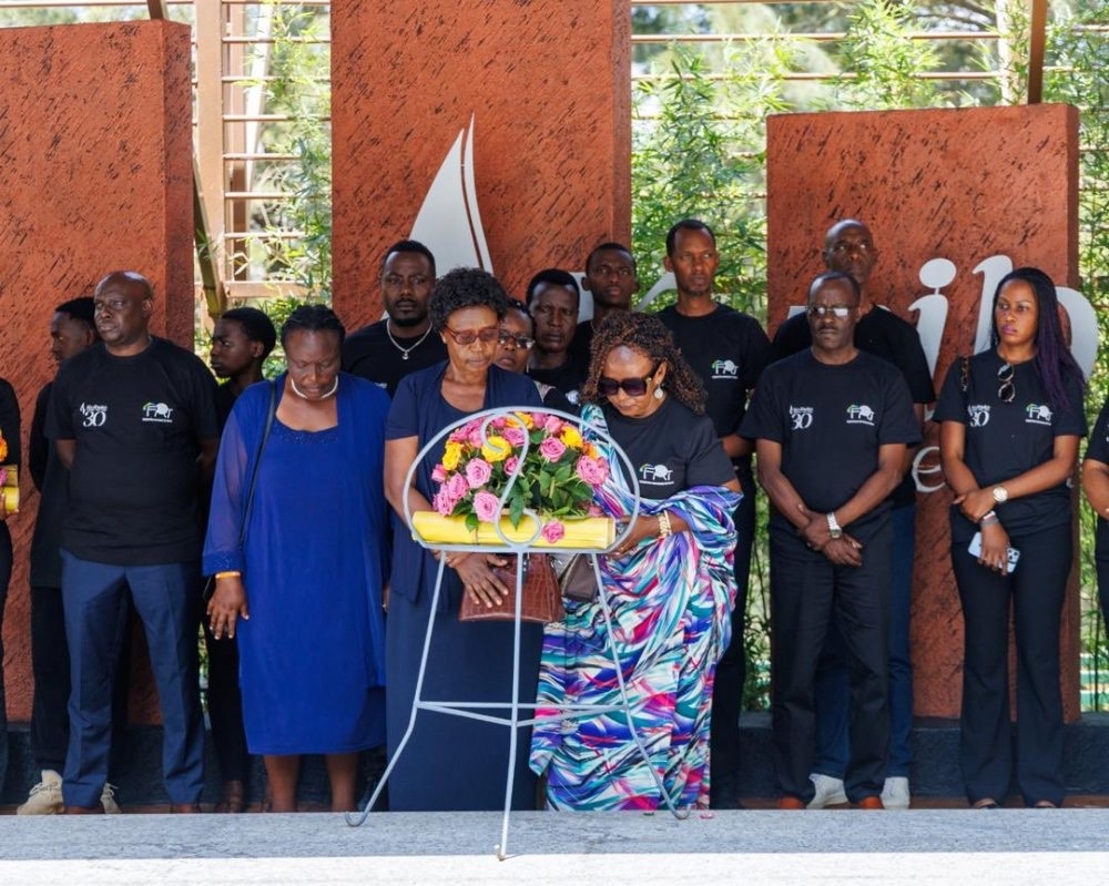 The Rwanda Tennis Federation  members lay wreaths in honour of victims of the 1994 Genocide against the Tutsi at Kigali Genocide Memorial Centre on Friday, May 17.