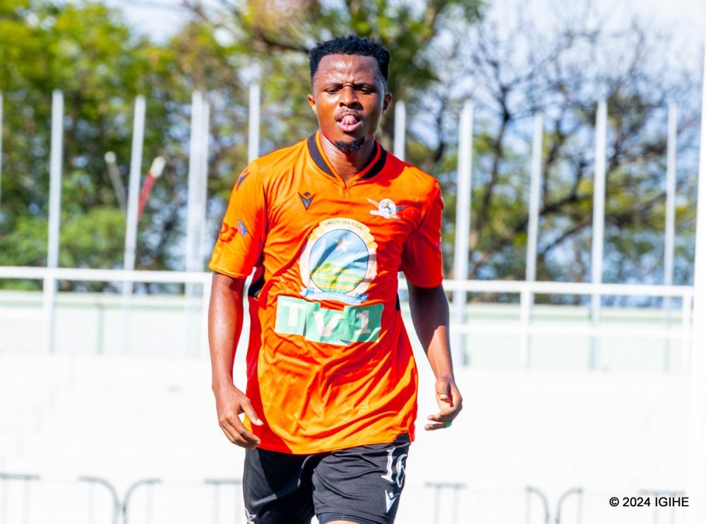 Midfielder Eric Mbirizi is one of six players released by Gasogi United-courtesy