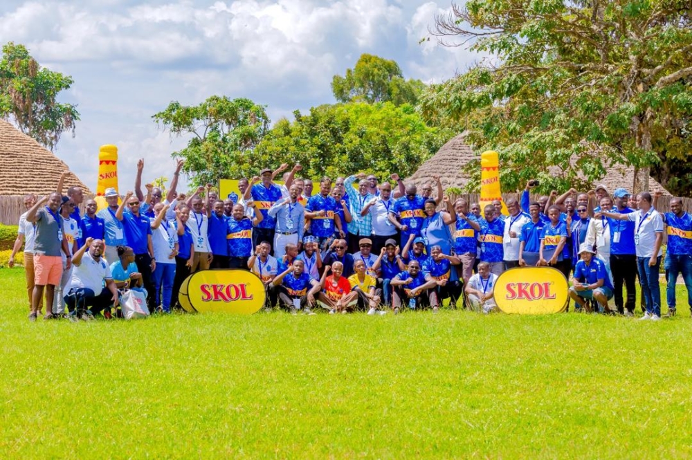 Participants who attended  SKOL Brewery Ltd,&#039;s two-day workshop for fan club leaders in Nyanza District from May 19-19. Courtesy