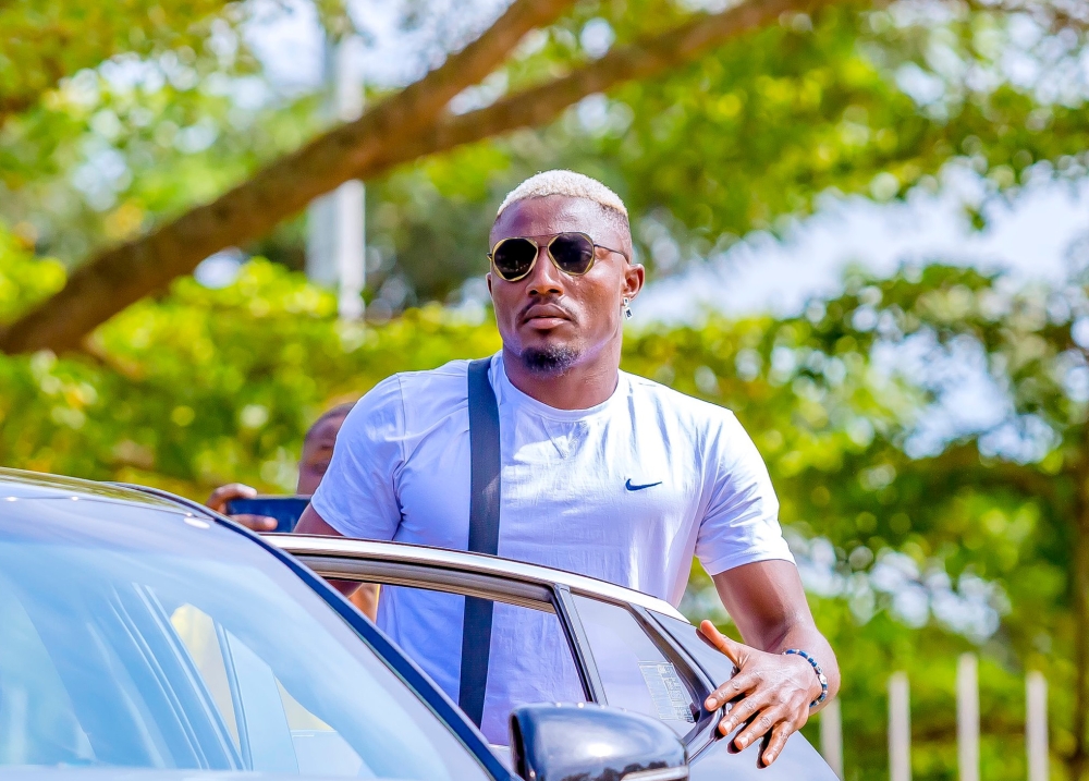 Nigerian striker Elijah Ani is in Amavubi camp ahead of World Cup qualifiers against Benin on June 6 and Lesotho on June 11-courtesy