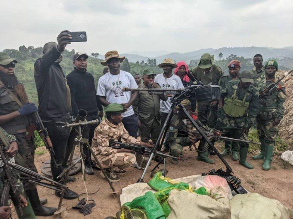 FDLR is encamped right alongside DRC military forces, Wazalendo, mercenaries, Burundians, Mai-Mai among others.  Tshisekedi fuels violence and conflict, fans hate speech against sections of his country’s population, and integrates groups like the genocidal FDLR into his military, to achieve his violent agenda. Internet