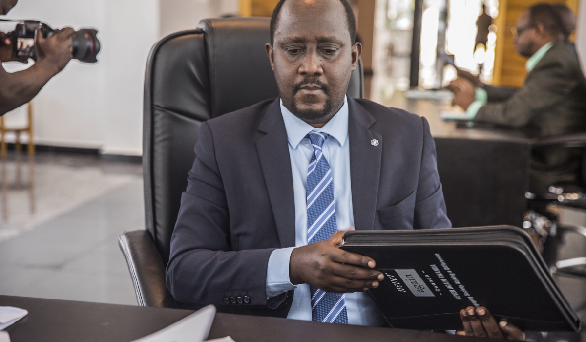 Richard Kananga, one of the candidates in the upcoming elections noted after he presented his candidature to the National Electoral Commission (NEC), on Tuesday, May 21. Craish Bahizi