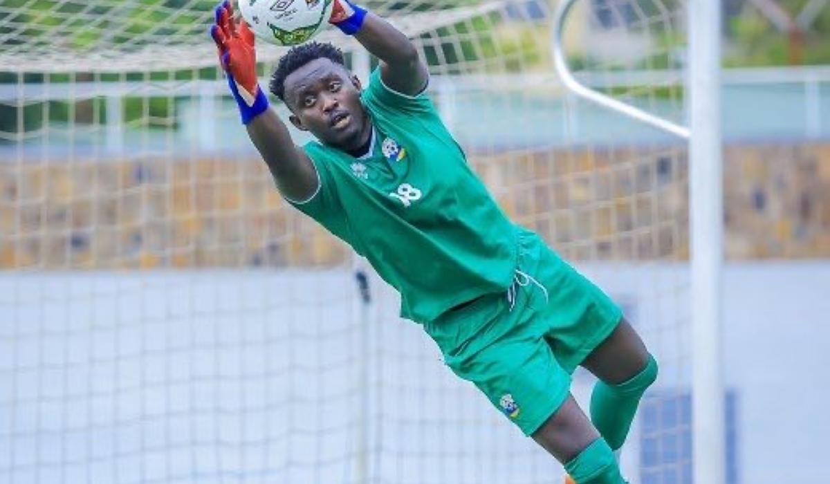 SC Kiyovu goalkeeper Djihad Nzeyurwanda is about to sign a deal to join Rayon Sports. Courtesy