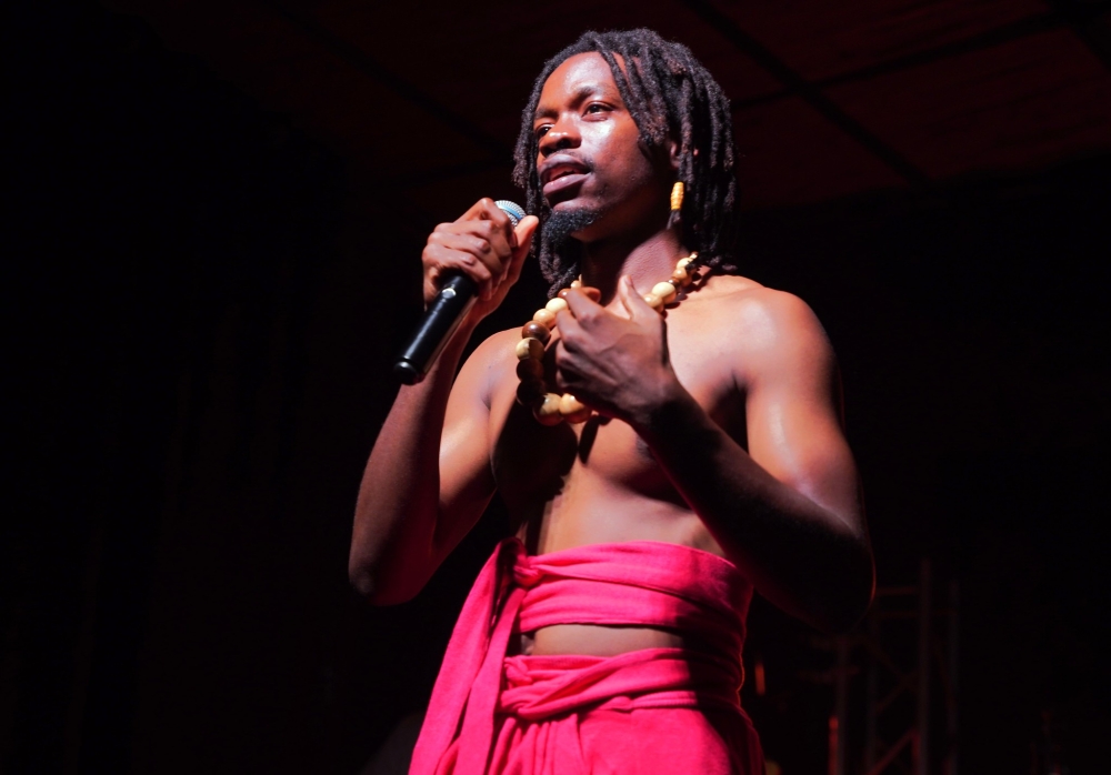 Songwriter Kenny Mirasano launched his debut album ‘Umuntu’ at the Institut Francais in Kimihurura on Friday, May 24. Photos by Craish Bahizi