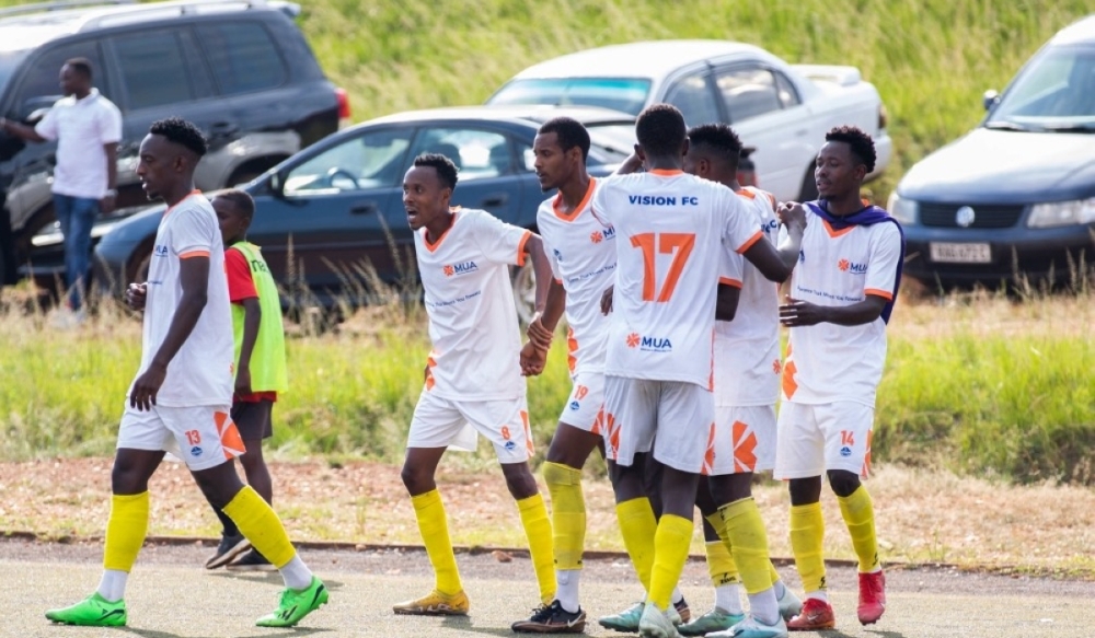 Vision FC to beat Intare FC 1-0 to register their second consecutive Second Division playoff win on Saturday, May 25, at Mumena Stadium. Craish Bahizi
