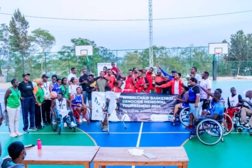 Musanze men&#039;s wheelchair basketball club and Gasabo women&#039;s basketball club were crowned champions of the Genocide Memorial Tournament held on Sunday, May 26, at the Kimironko courts.