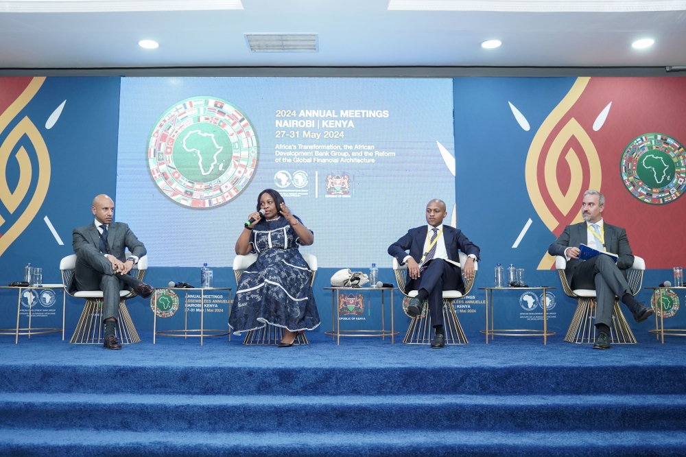Experts discuss on Africa&#039;s development on the sidelines of the African Development Bank (AfDB) Annual Meeting 2024, in Nairobi, Kenya on May 29. Courtesy