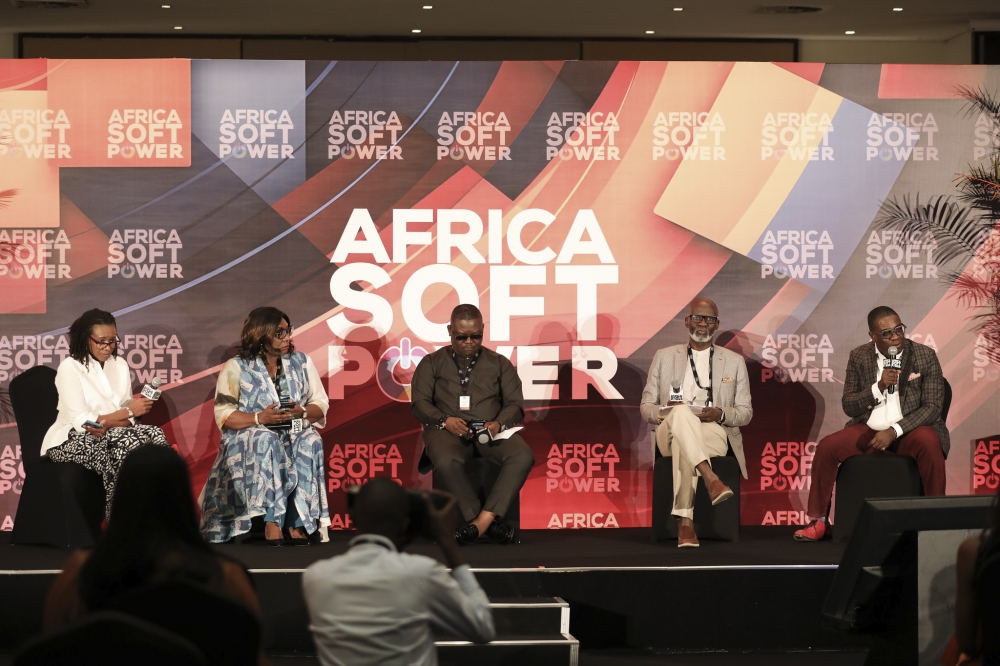 Panelists during the Africa Soft Power Summit,   in Kigali on May 29 . All photos by Craish Bahizi