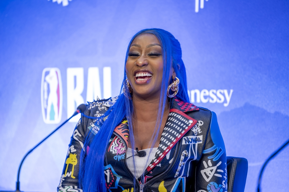Kenyan musician Victoria Kimani says she is enjoying her stay in Rwanda. Kimani attended BAL third-place match between Rivers Hoopers and Cape Town Tigers on Friday at BL Arena-Olivier Mugwiza 