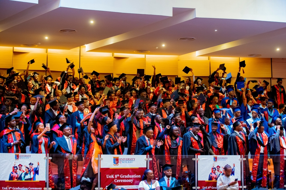 University of Kigali&#039;s 8th graduation ceremony theme was &#039;building a resilient and inclusive future.&#039;Courtesy