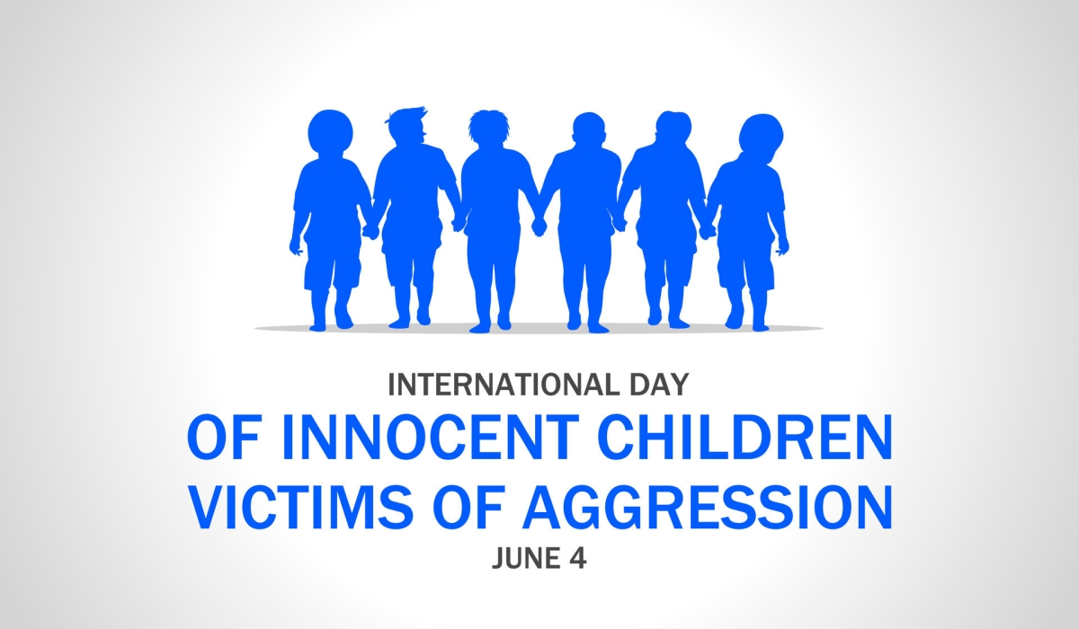 International Day of Innocent Children Victims of Aggression on Tuesday, June 4