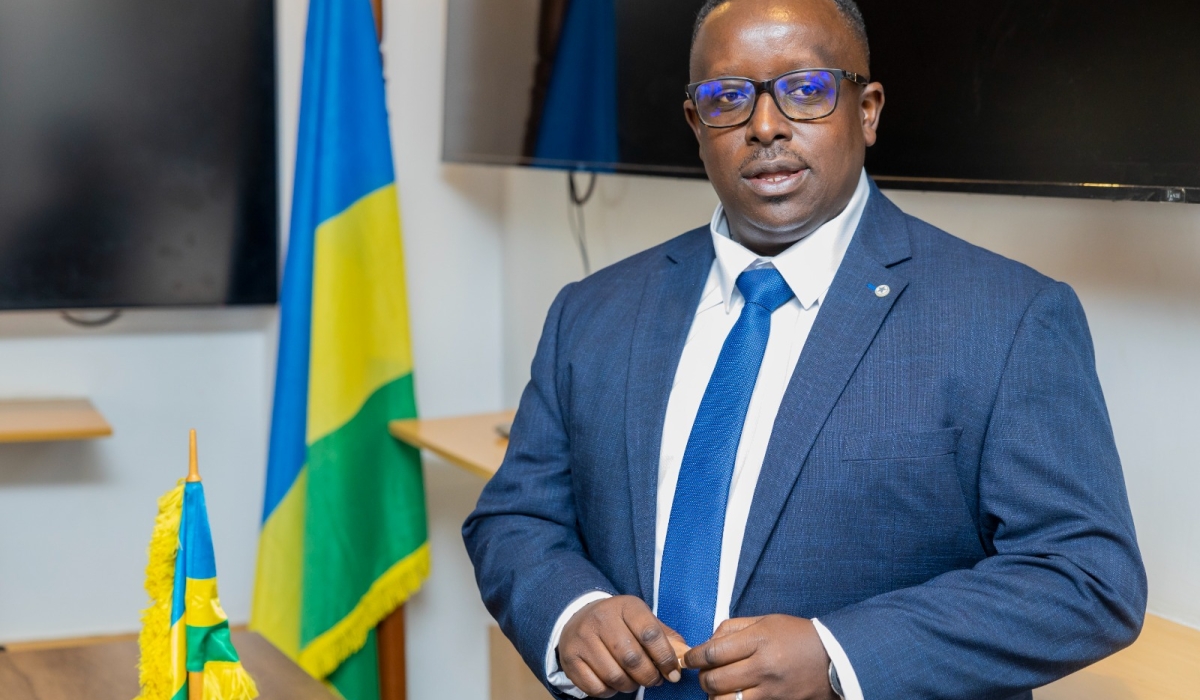 Dr Eric Remera, the manager of the division in charge of research, innovation, and data sciences at Rwanda Biomedical Center (RBC). file