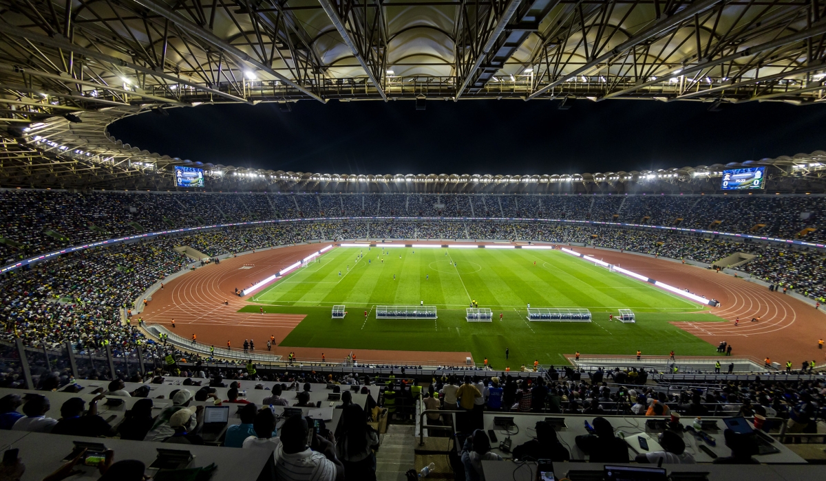 A fully packed Amahoro stadium during a friendly game between APR FC and Rayon Sports on Saturday, June 15. olivier Mugwiza