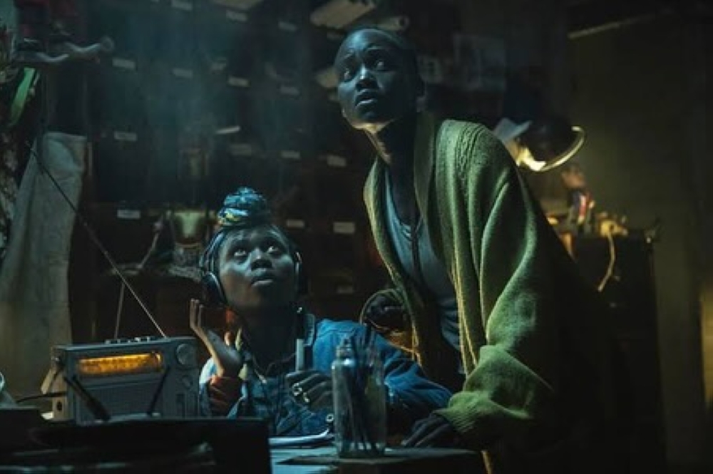 Eliane Umuhire (R) stars in &#039;A Quiet Place-Day One&#039; which is set to premiere in Kigali on Friday, June 28-courtesy