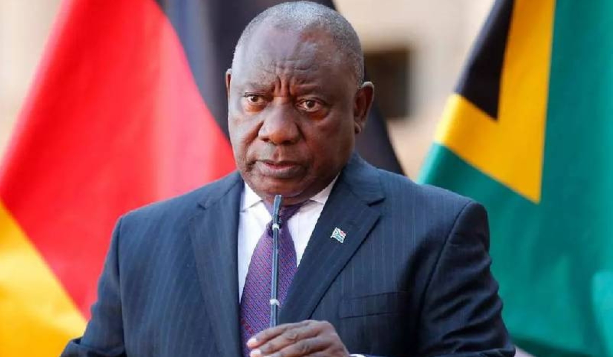 South African President Cyril Ramaphosa