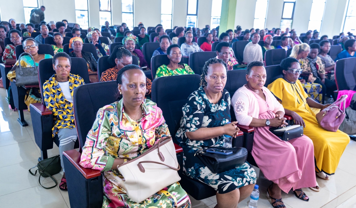 Members of Ndabaga organization during the general assembly in Kicukiro on April 20, 2024. Craish Bahizi