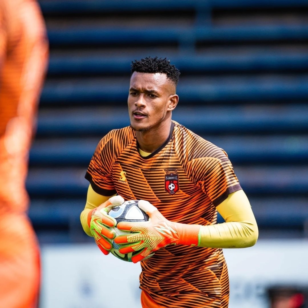 Rwandan international goalkeeper Fiacre Ntwari.