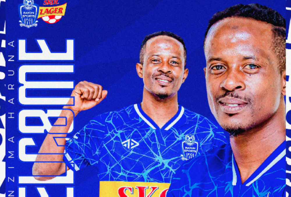 Former Amavubi skipper Haruna Niyonzima is a Rayon Sports player. Courtesy.