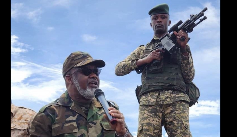 Corneille Nangaa, the leader of a political-military coalition, Alliance Fleuve Congo (AFC).