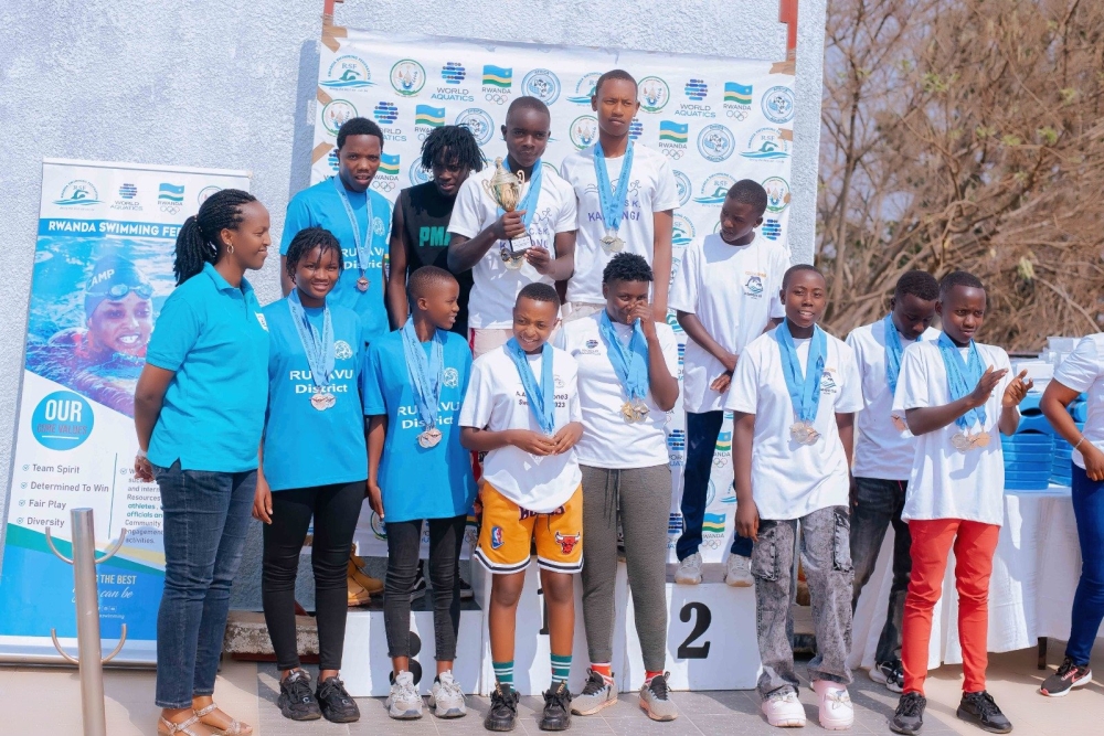 Cercle Sportif de Karongi swimming club emerged winners of the 2024 national Summer Swimming Competition that took place at Nyamata-based La Palisse Hotel swimming pool on Sunday, July 28.