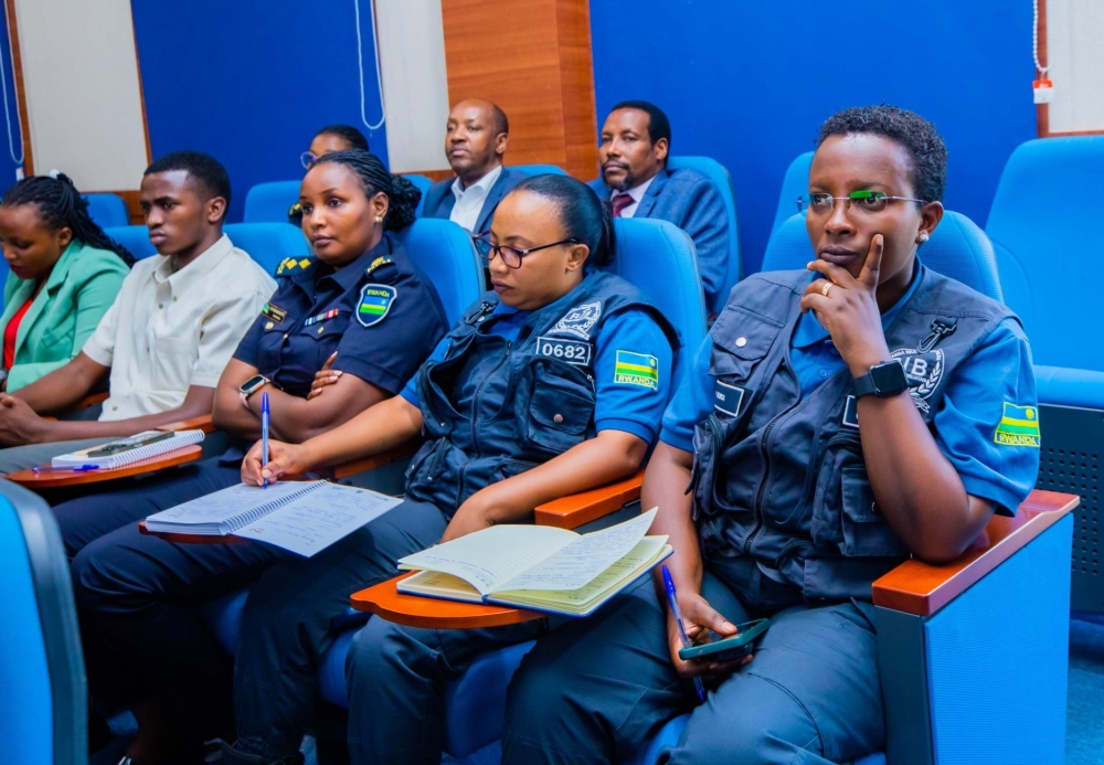Delegates at a two-day &#039;Gender Responsive Leadership&#039; training for regional law enforcement institutions on Tuesday, September 24,