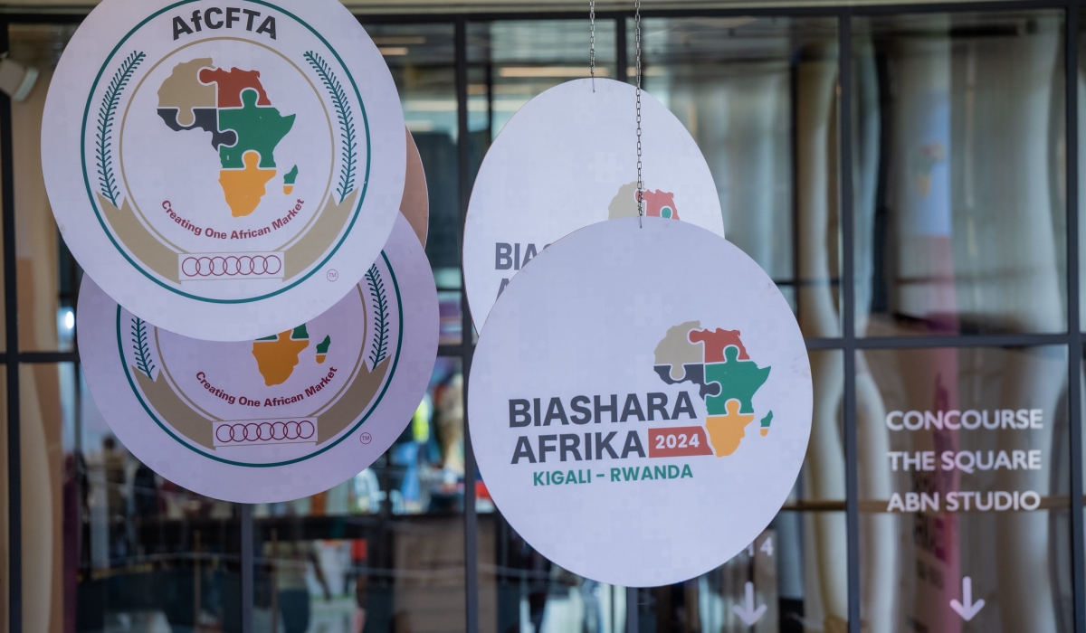 The  Biashara Afrika 2024 in Kigali on Wednesday, October 9. The three-day forum themed “Dare to Invent the Future of the AfCFTA”. Courtesy